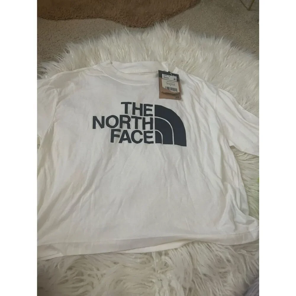 The North Face Half Dome Crop T-Shirt - Women's size M NWT